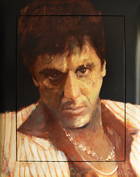 Pacino/Scarface | Pierre Donkersloot 120x100 cm