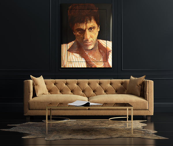 Pacino/Scarface | Pierre Donkersloot 120x100 cm