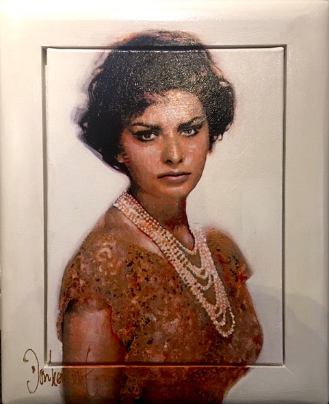 Sophia Loren | Peter Donkersloot 53x43 cm