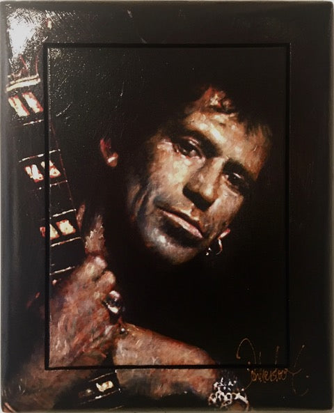 Keith Richards | Peter Donkersloot 53x43 cm