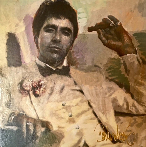 Scarface  Al Pacino, Peter Donkersloot schilderij groot